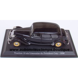 CITROEN TRACTION AVANT 15 SIX LIMOUSINE DU PRESIDENT COTY 1956