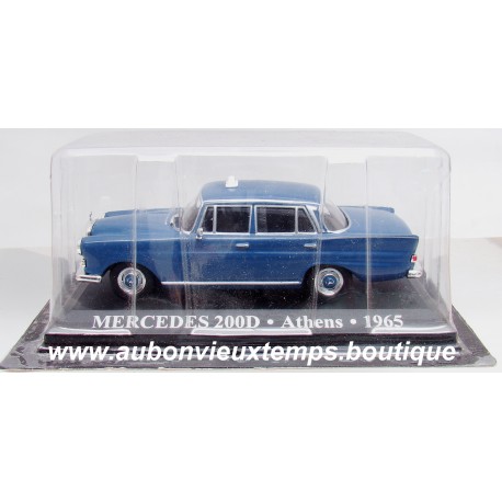 IXO 1/43 MERCEDES 200 D TAXI ATHENES 1965