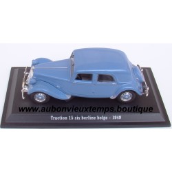 CITROEN TRACTION AVANT 15 SIX BERLINE BELGE 1949