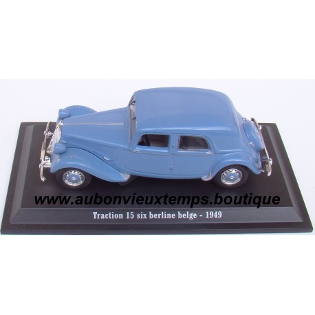 CITROEN TRACTION AVANT 15 SIX BERLINE BELGE 1949