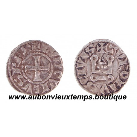 DENIER TOURNOIS 1245 - 1270 LOUIS IX ou SAINT LOUIS