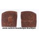 BRONZE DOUBLE UNITE EUKRATIDES 1er 170 - 145 Av J.C. BAKTRIA