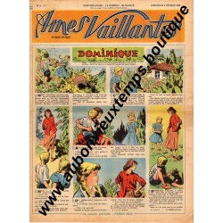 HEBDOMADAIRE AMES VAILLANTES N° 6 6.02.1955 EDITION FLEURUS