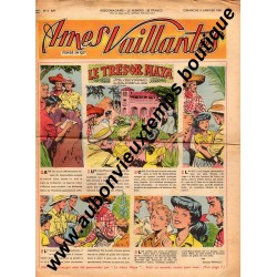 HEBDOMADAIRE AMES VAILLANTES N° 2 9.01.1955 EDITION FLEURUS