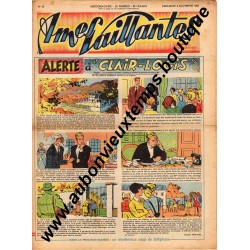 HEBDOMADAIRE AMES VAILLANTES N° 45 8.11.1953 EDITION FLEURUS