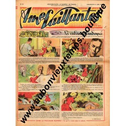 HEBDOMADAIRE AMES VAILLANTES N° 25 21.06.1953 EDITION FLEURUS