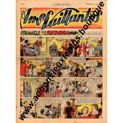 HEBDOMADAIRE AMES VAILLANTES N° 10 11.03.1951 EDITION FLEURUS