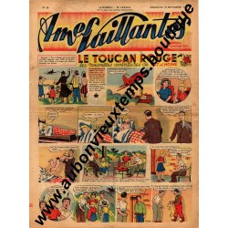 HEBDOMADAIRE AMES VAILLANTES N° 38 18.09.1949 EDITION FLEURUS