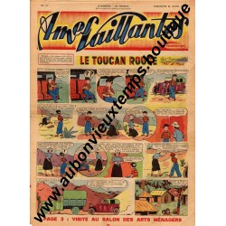HEBDOMADAIRE AMES VAILLANTES N° 17 24.04.1949 EDITION FLEURUS
