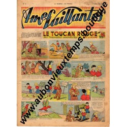 HEBDOMADAIRE AMES VAILLANTES N° 2 9.01.1949 EDITION FLEURUS