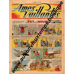 HEBDOMADAIRE AMES VAILLANTES N° 51 19.12.1948 EDITION FLEURUS