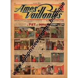 HEBDOMADAIRE AMES VAILLANTES N° 6 8.02.1948 EDITION FLEURUS