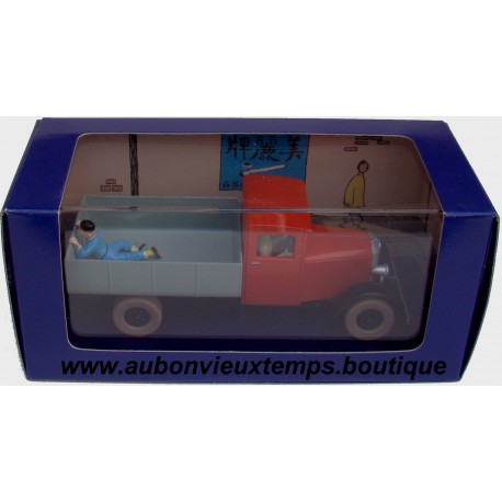 TINTIN EN VOITURE CAMION MIESSE