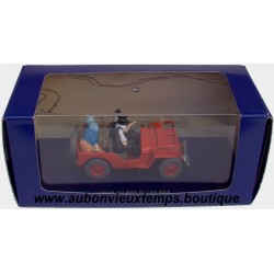 TINTIN EN VOITURE JEEP WILLYS MB CJ 2A