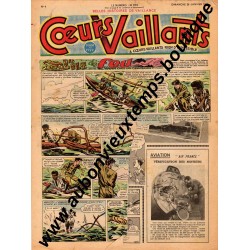 HEBDOMADAIRE COEURS VAILLANTS N° 4 28.01.1951