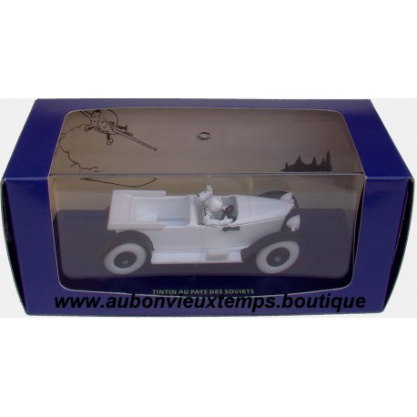 TINTIN EN VOITURE MERCEDES TORPEDO 15/70