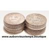 LOT MONNAIES ARGENT 1 FRANC SUISSE