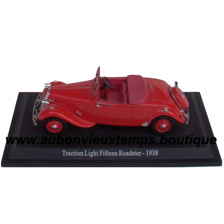 CITROEN TRACTION AVANT LIGHT FIFTEEN ROADSTER 1938