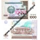 1000 SUM 2001 - OUZBEKISTAN