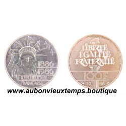 PIEFORT ARGENT 100 FRANCS LIBERTE - 1986 BU