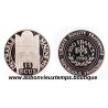 100 FRANCS ARGENT 15 ECUS - CHARLEMAGNE - 1990 BE