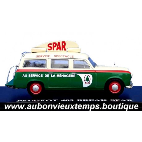 IXO 1/43 PEUGEOT 403 BREAK SPAR - TOUR DE FRANCE 1959