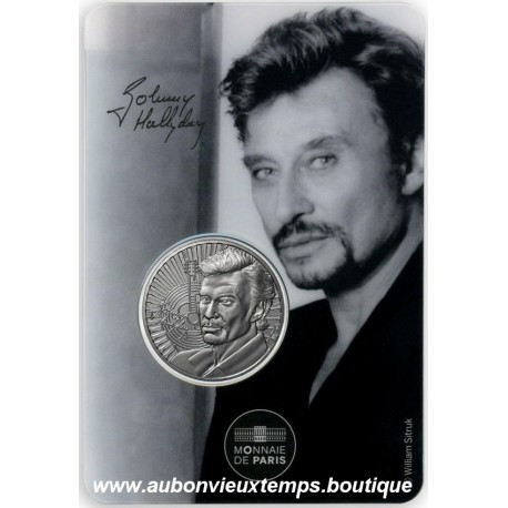 JETON MONNAIE DE PARIS 2020 - JOHNNY HALLYDAY - PORTRAIT