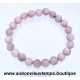 BRACELET NEUF en PERLES de 8mm en KUNZITE