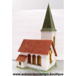 MAQUETTE pour TRAINS EGLISE Ech. : HO 1/87