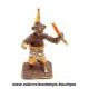 FIGURINE AFRICAINE ANCIENNE – ARTISANAT du GHANA - BRONZE