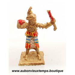 FIGURINE AFRICAINE ANCIENNE – ARTISANAT du GHANA - BRONZE