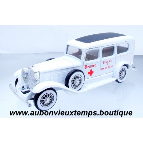 SOLIDO 1/43 CADILLAC V16 1931 - AMBULANCE DENVER