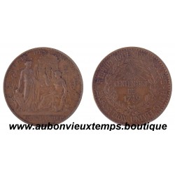 MONNAIE ESSAI 10 CENTIMES BRONZE REGIE DES MONNAIES 1889