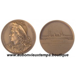 MEDAILLE BRONZE A. H. COSTENTIN DE TOURVILLE 1928 PAR PINGRET ET MORLON