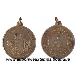 MEDAILLE LAITON VILLE DE SAINT NAZAIRE1881