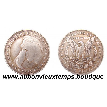 SEXY COINS - ONE DOLLAR 1881 E. PLURIBUS. UNUM