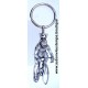 PORTE CLE CYCLISTE en METAL 