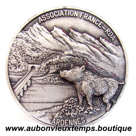 MEDAILLE BRONZE PLAQUE ARGENT ARDENNES