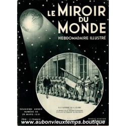 LE MIROIR DU MONDE N°56 - 28.03.1931