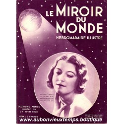 LE MIROIR DU MONDE N°69 - 25.06.1931