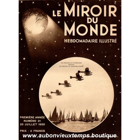 LE MIROIR DU MONDE N°21 - 26.07.1930