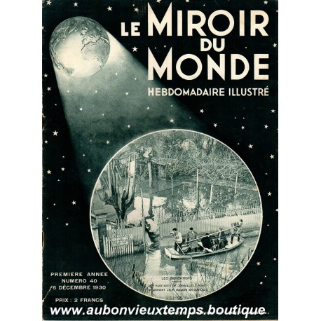 LE MIROIR DU MONDE N°40 - 6.12.1930