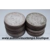 LOT DE 20 MONNAIES ARGENT FLORIN ou 2 SHILLINGS GEORGES VI
