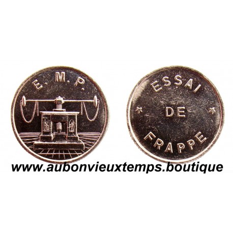 ESSAI MODULE de 21 mm ( 10 FRANCS ) 1986