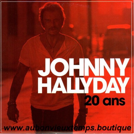 33T JOHNNY HALLYDAY - 20 ANS - 2 TITRES