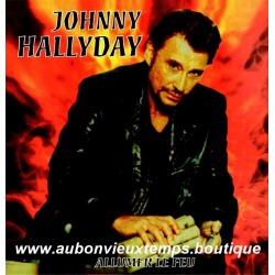 33T JOHNNY HALLYDAY - ALLUMER LE FEU - 4 TITRES