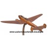 MAQUETTE AVION BOIS POTEZ BI-MOTEURS