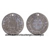 MEDAILLE ALU VILLE DE PARIS - OEILLETS METALLIQUES