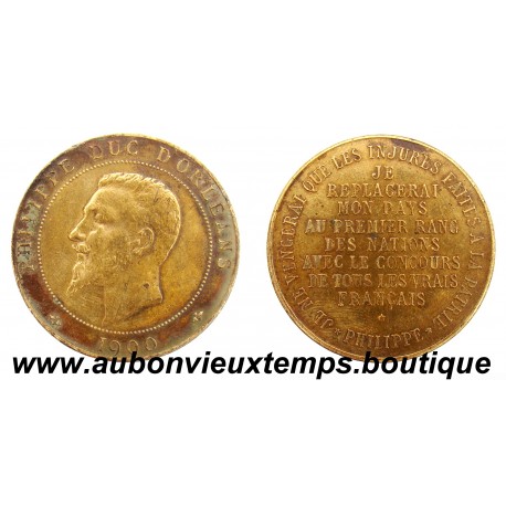 10 CENTIMES 1900 PHILIPPE DUC D'ORLEANS