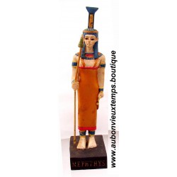 STATUETTE DIEU EGYPTIEN NEPHTHYS PLASTOY 